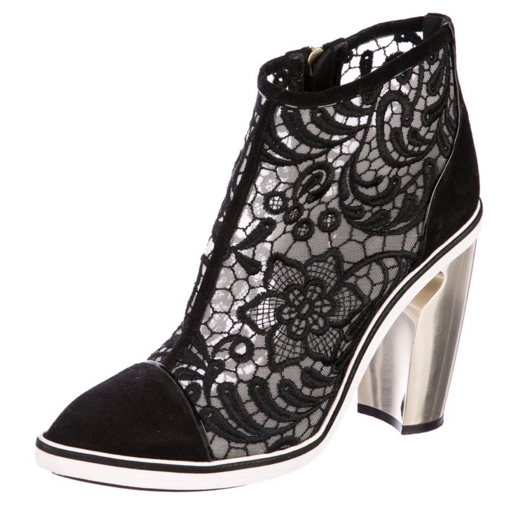 Nickolas Kirkwood lace cap-tie Bootie